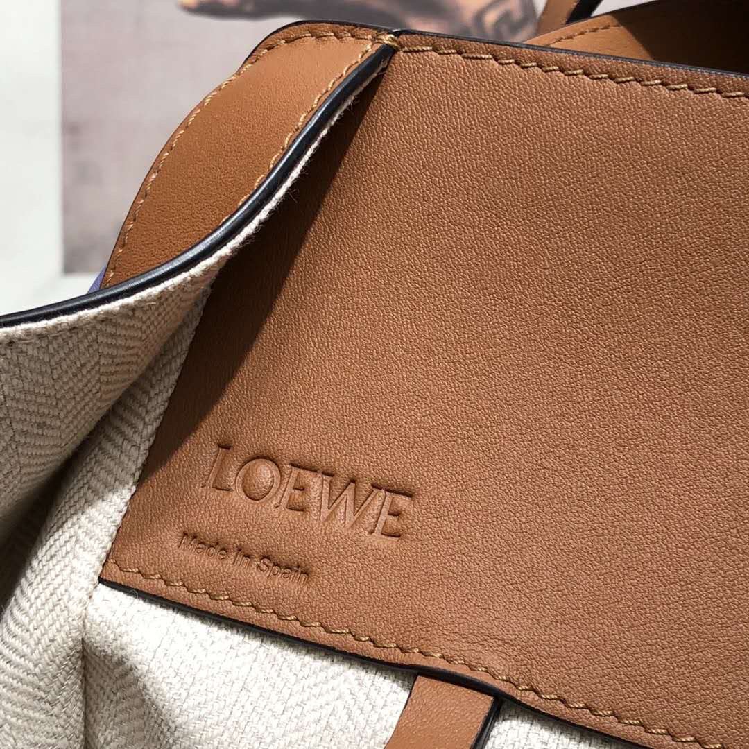 L0ew* Small Hammock Bag Blue/Pink/Beige/White/Brown/Burgundy/Grey For Women 11.8in / 30cm