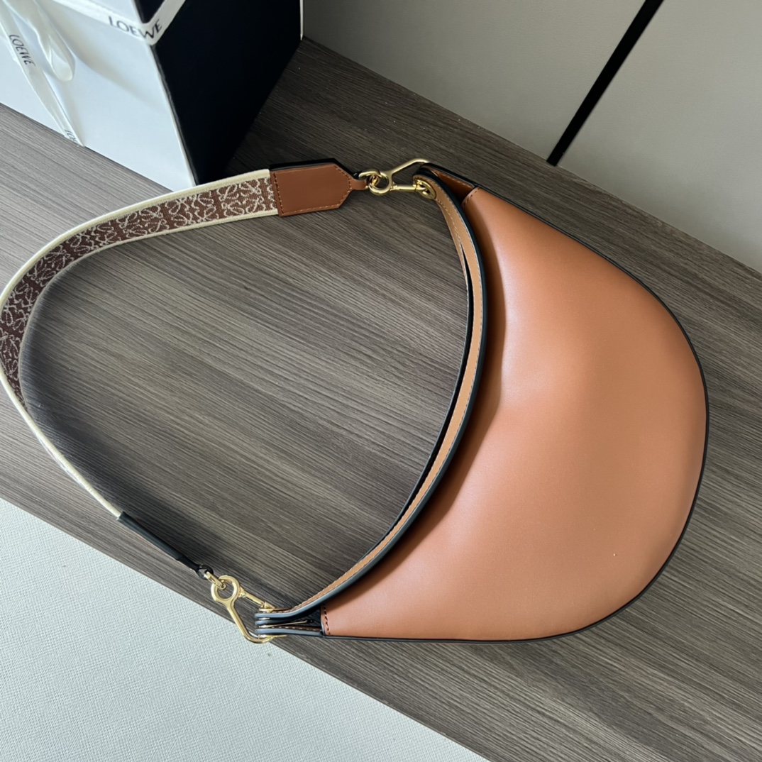 L0ew* Small Luna Bag Black/Brown/Cream/Green/Yellow For Women 12in / 30.5cm A923PM1X01