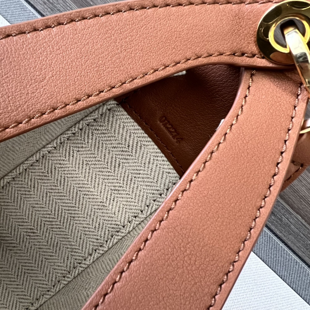 L0ew* Small Luna Bag Black/Brown/Light Brown For Women 12in / 30.5cm A923PM1X02