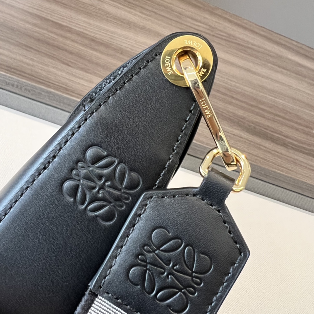 L0ew* Small Luna Bag Black/Brown/Cream/Green/Yellow For Women 12in / 30.5cm A923PM1X01