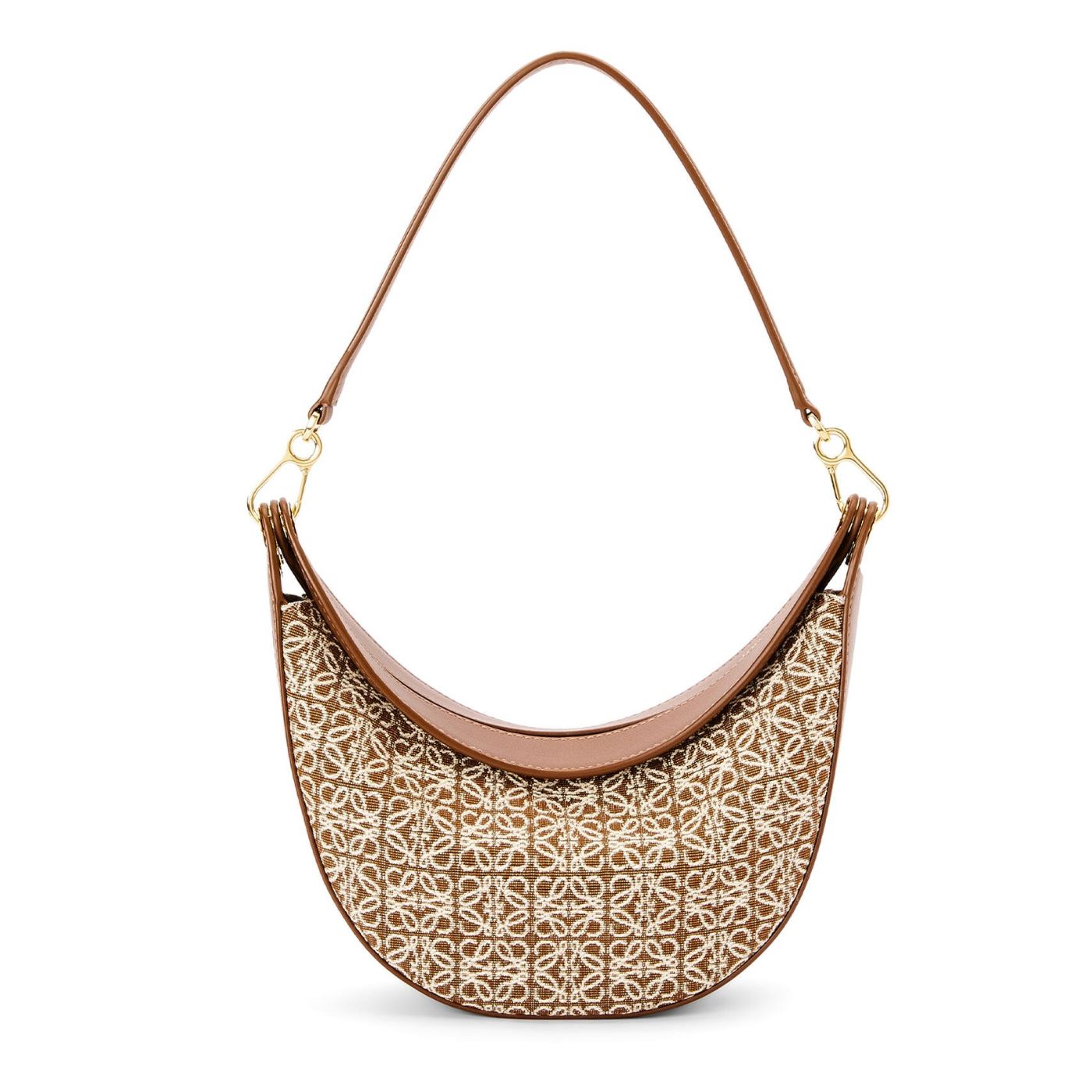 L0ew* Small Luna Bag Black/Brown/Light Brown For Women 12in / 30.5cm A923PM1X02