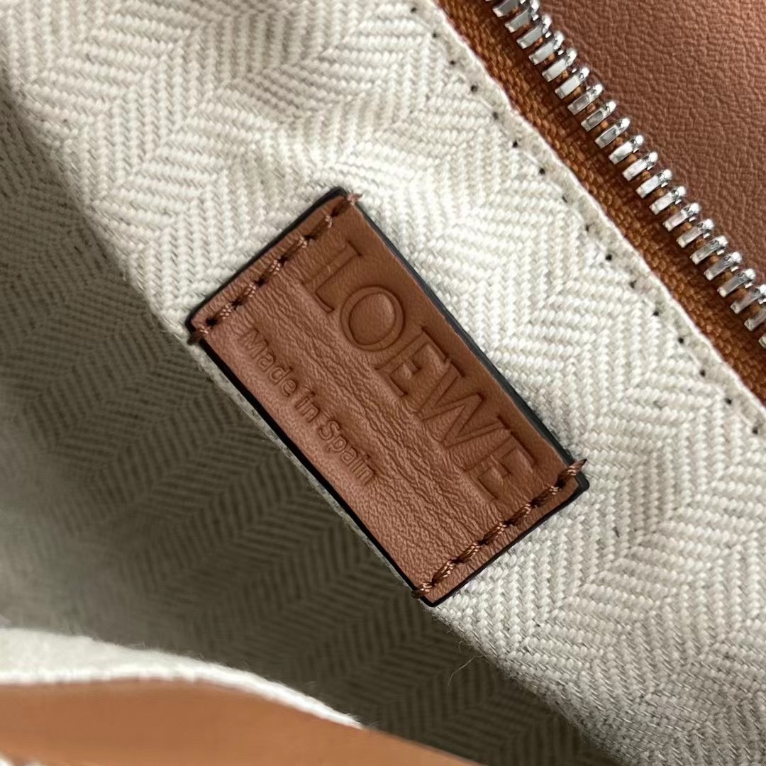 L0ew* Small Puzzle Bag Pink/Grey/Brown/Blue For Women 9.4in / 24cm