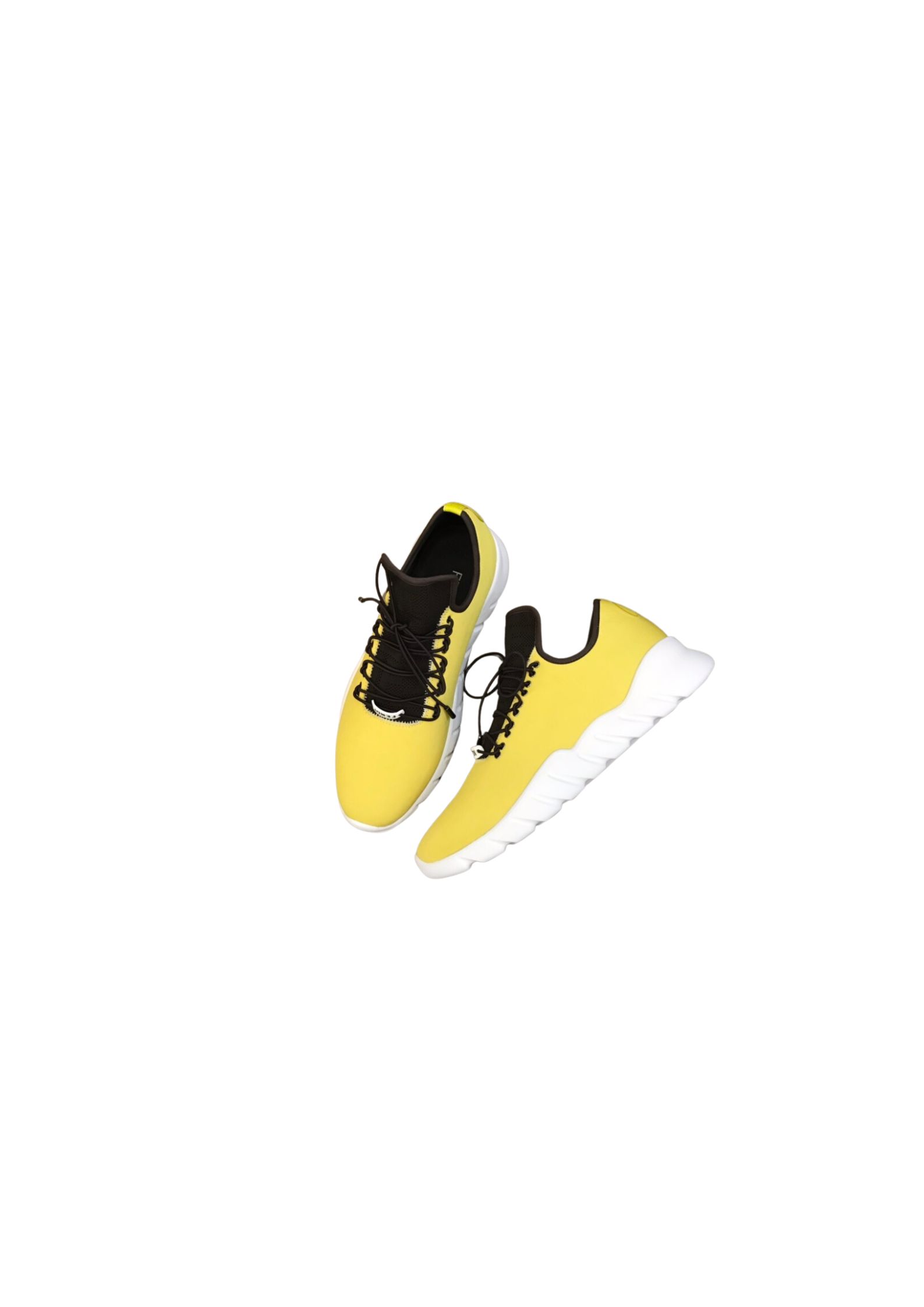 F**di FD Faster Trainers Yellow For Men