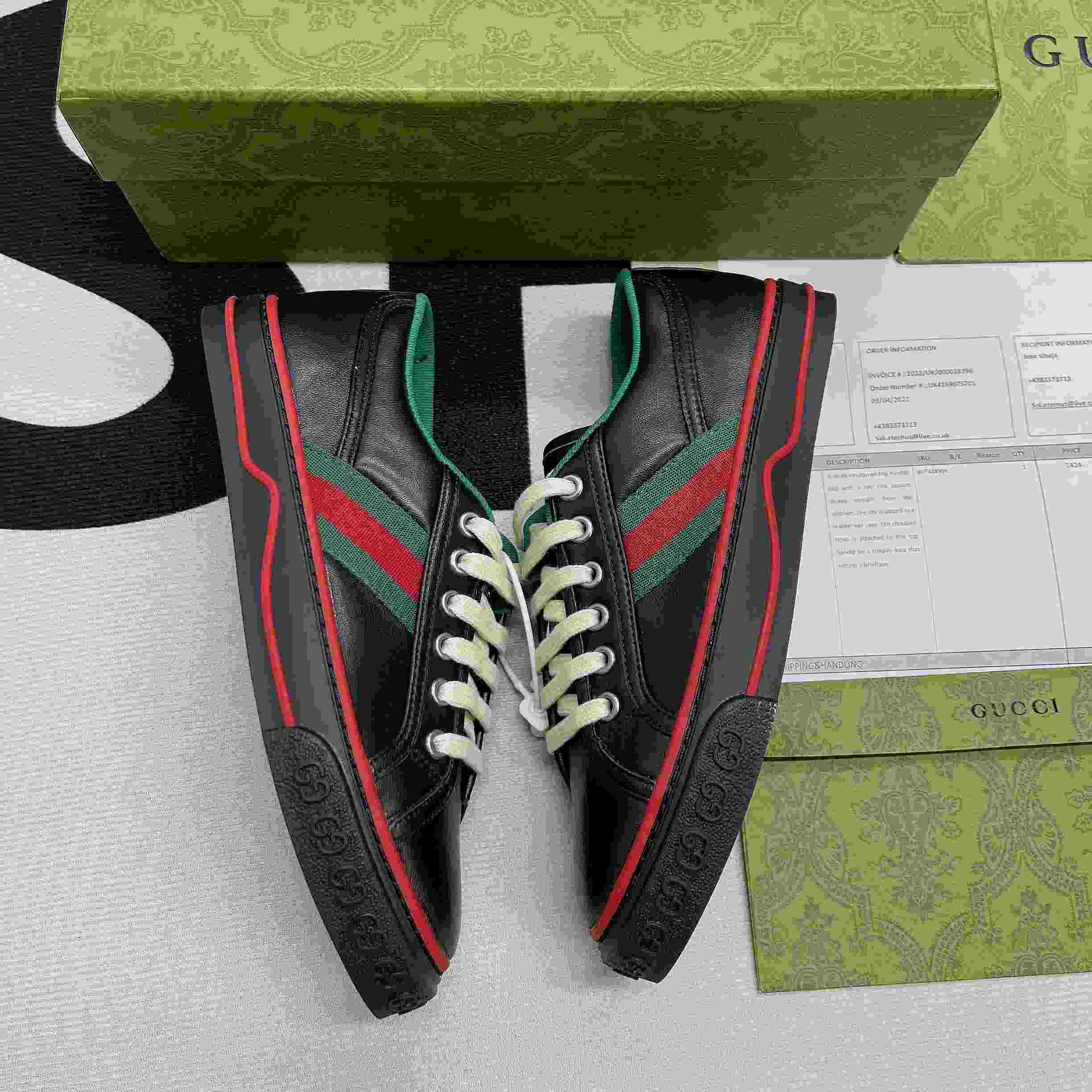 Gvc*1 GG Tennis 1977 Sneaker Black For Men