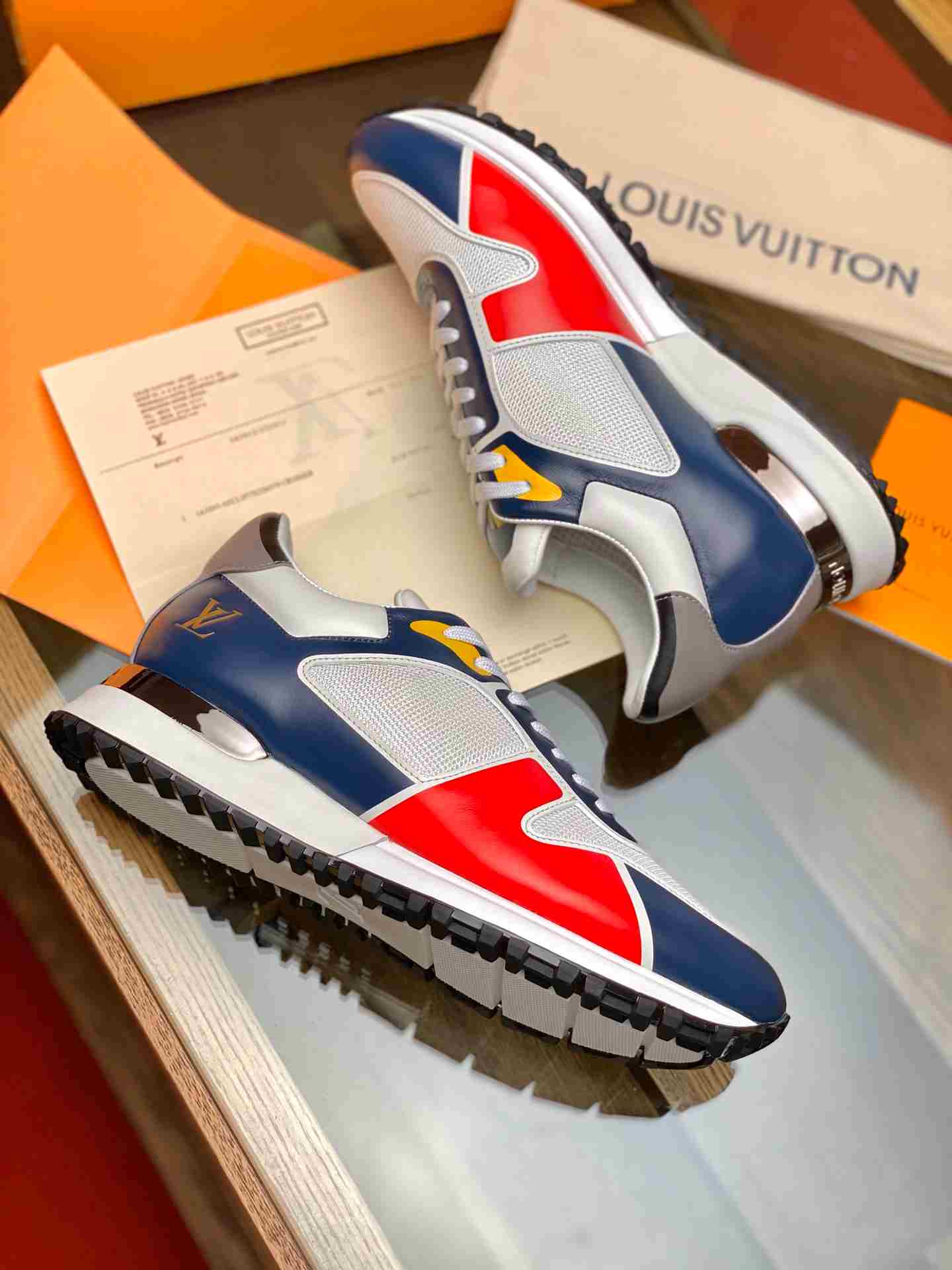 L0vis Vvtt0n Run Away Sneaker Blue For Men