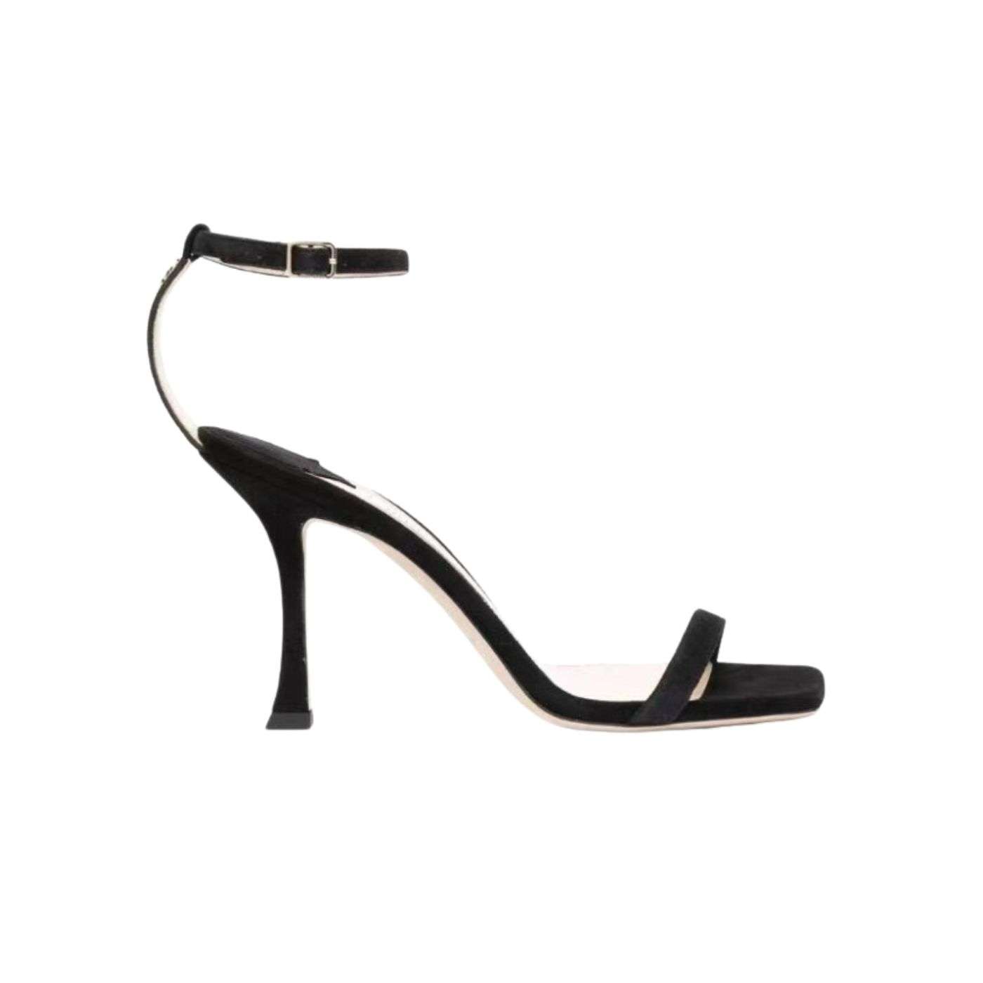 Pra*a Strap High Heels Pumps Black For Women