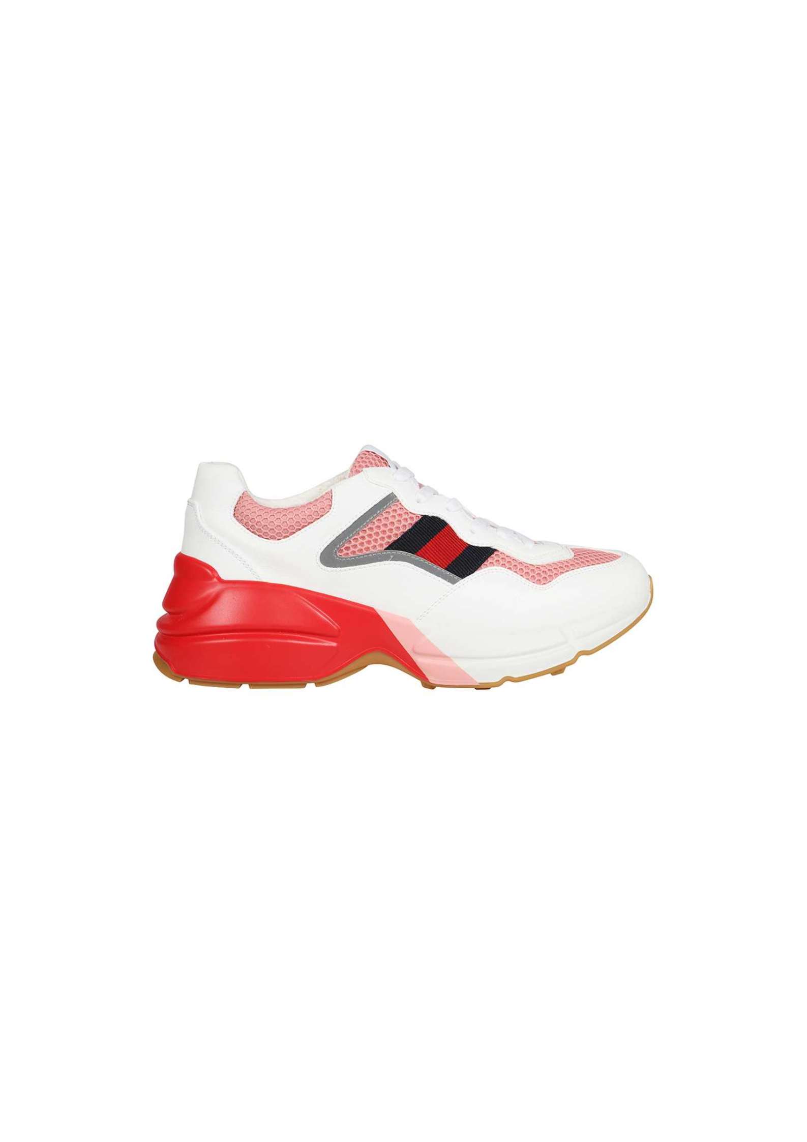 Gvc*1 GG Rhyton Sneaker Pink And Red For Men
