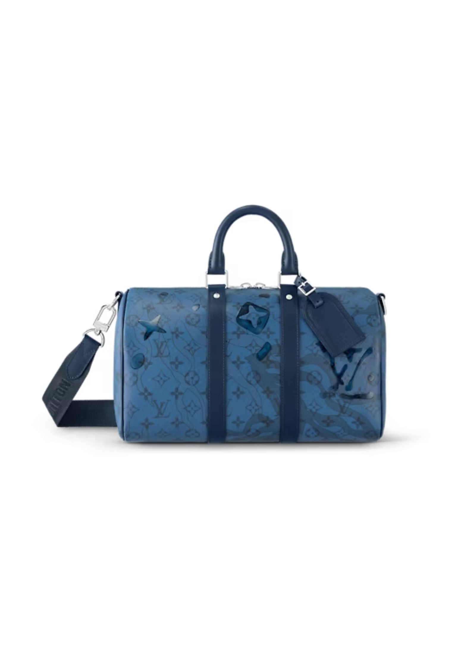 L0vis Vvtt0n Keepall Bandoulière 35 Bag Blue 34 cm/ 13.4 in M22573