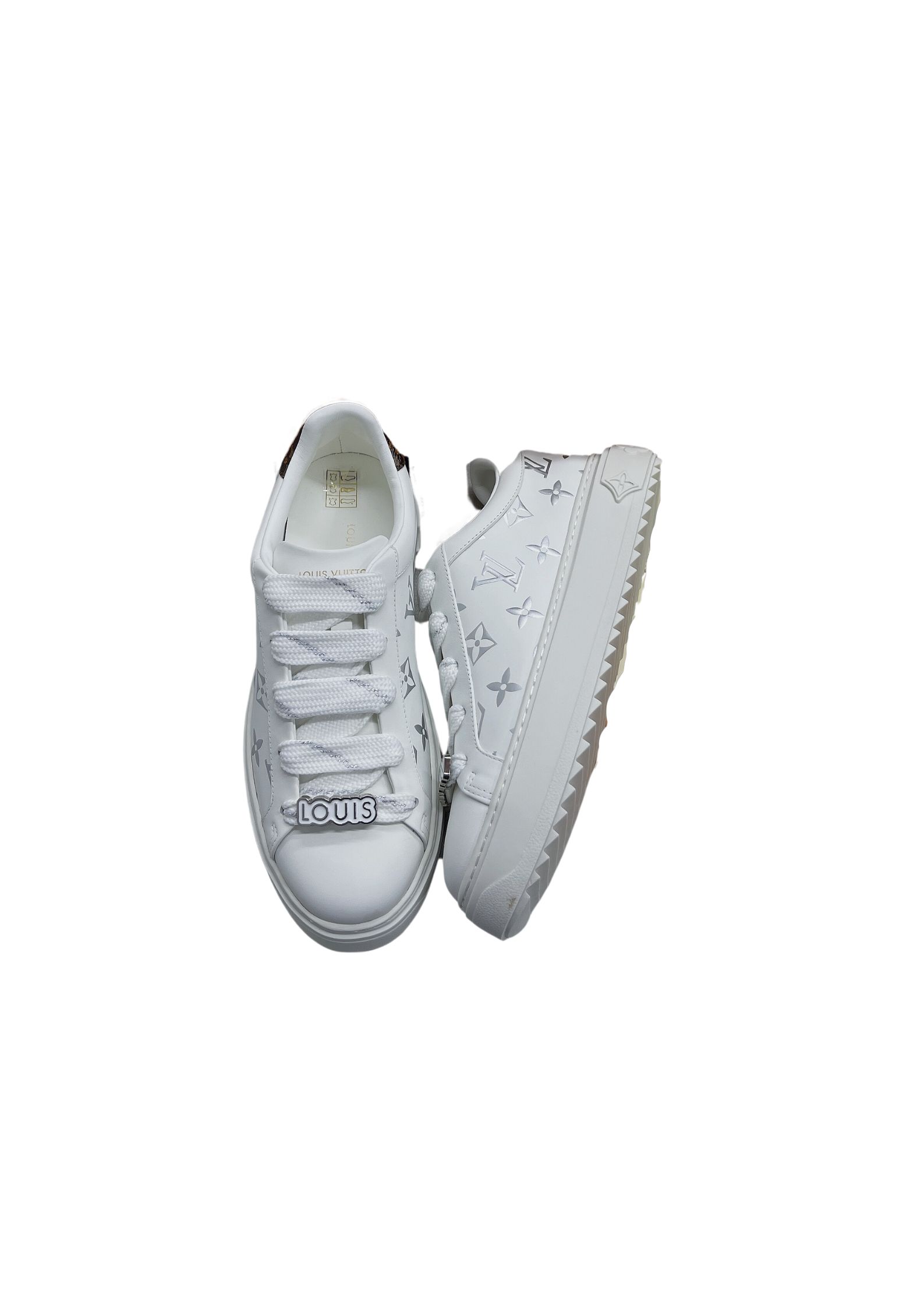L0vis Vvtt0n LV Time Out Sneaker White For Men
