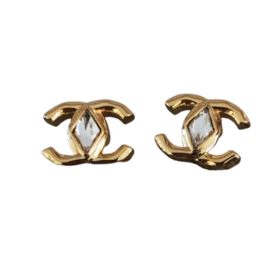 Ch**el C Earrings Gold For Women