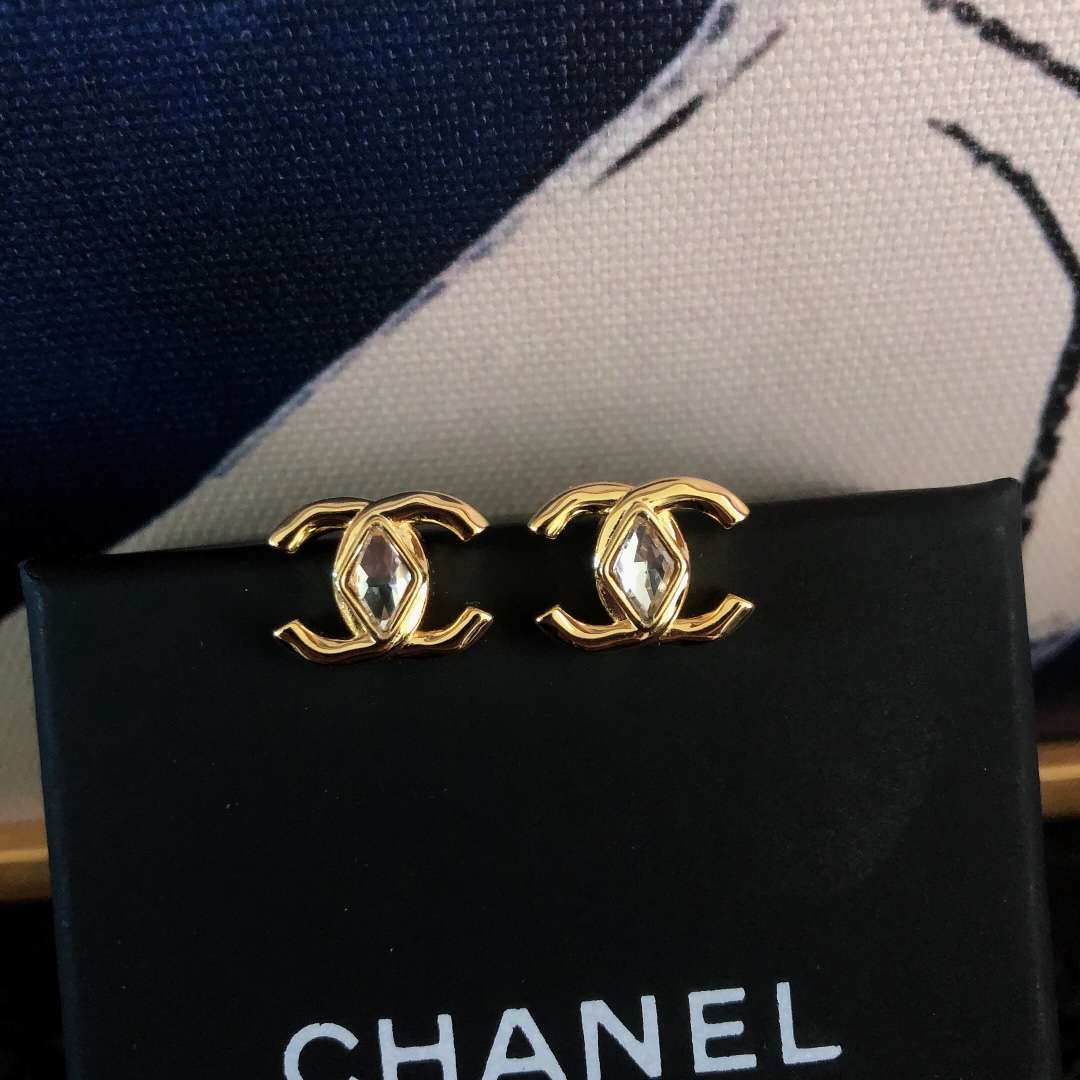 Ch**el C Earrings Gold For Women