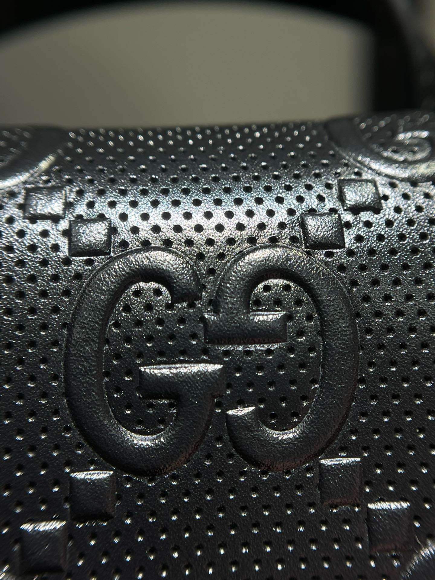 Gvc*1 Embossed Backpack GG Black For Men 41cm / 16.1in 625770 1W3BN 1000