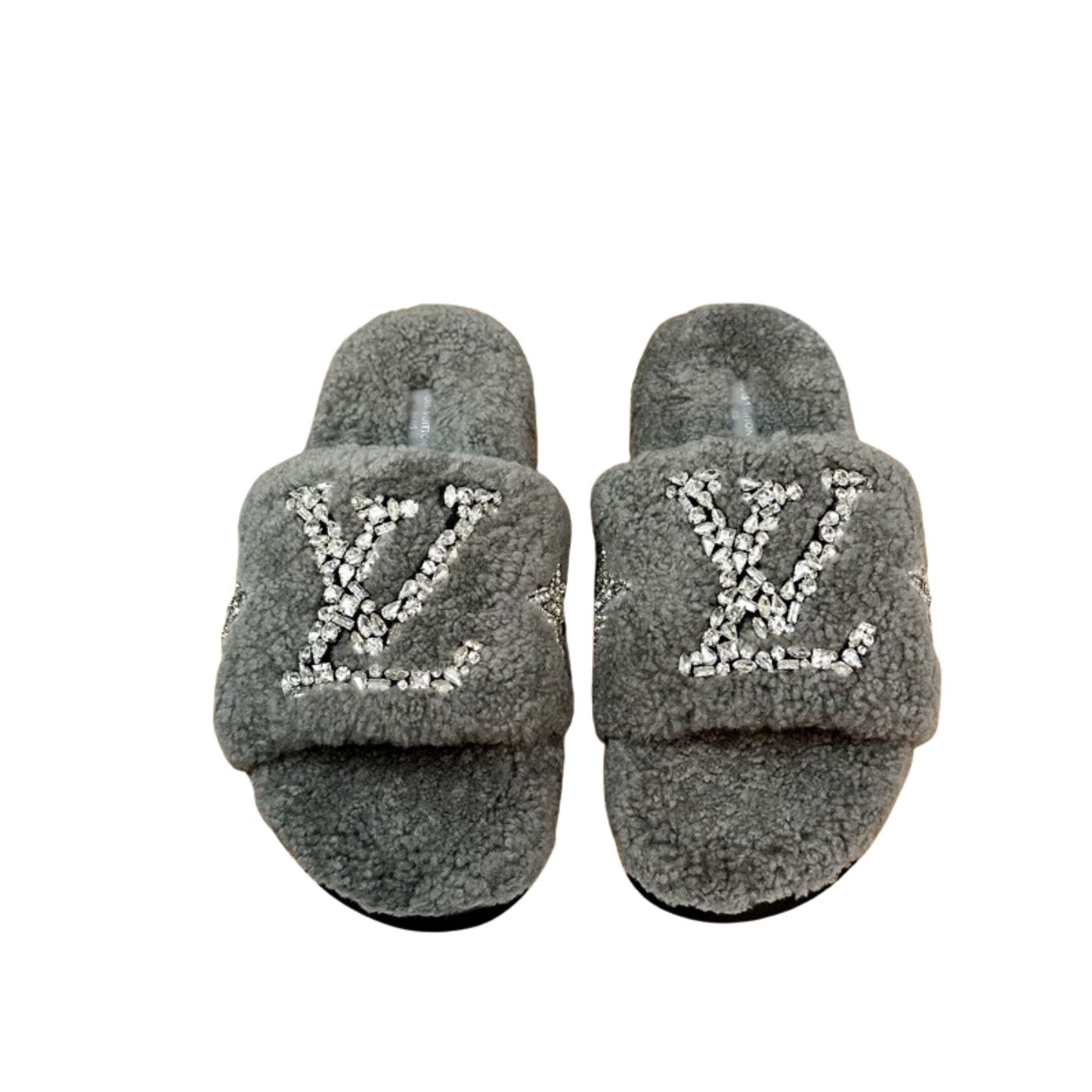 L0vis Vvtt0n Paseo Flat Comfort Mule Grey For Women