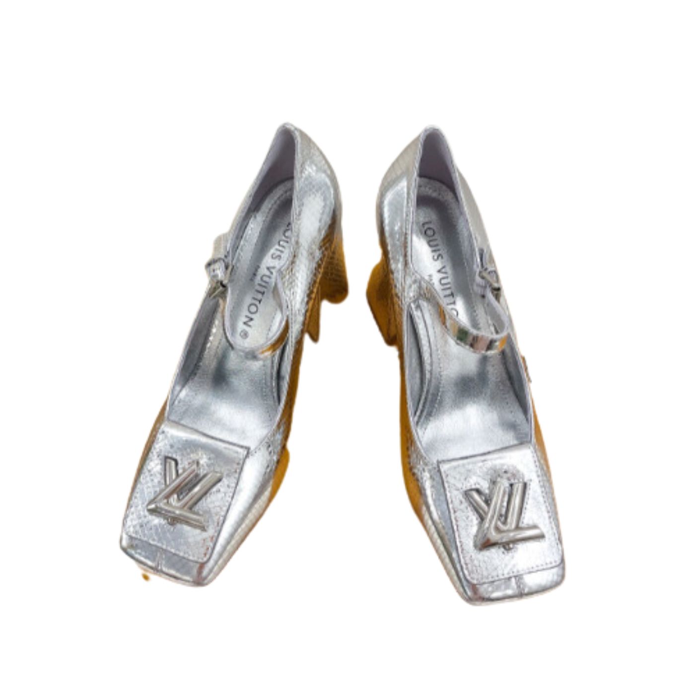 L0vis Vvtt0n Shake Pump Silver For Women 8.5 cm / 3.3-inch