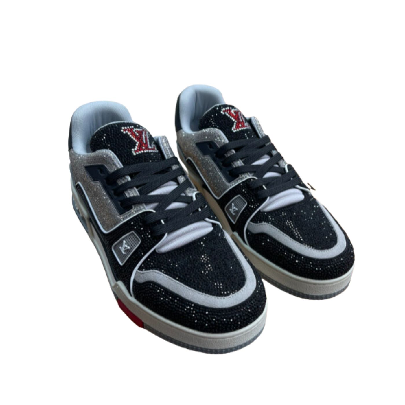 L0vis Vvtt0n Trainer Sneaker LV Black/Silver For Women