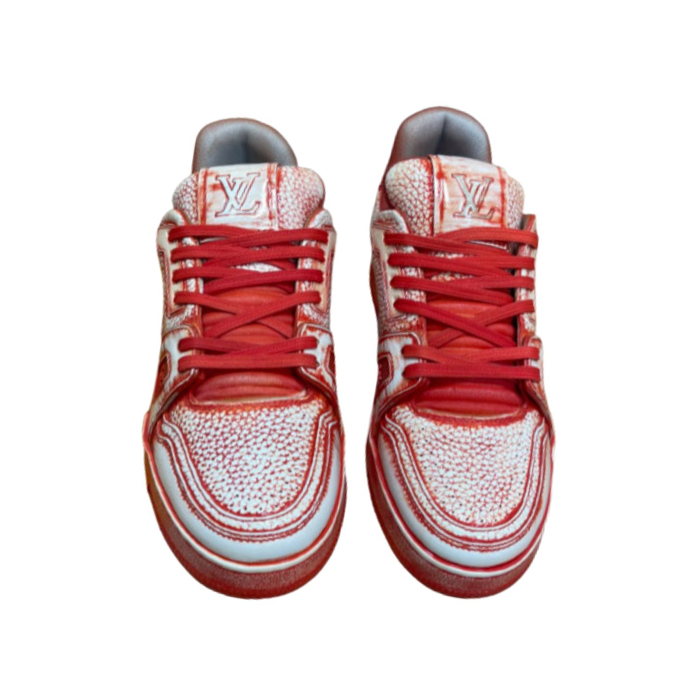 L0vis Vvtt0n Trainer Sneaker LV Red For Women