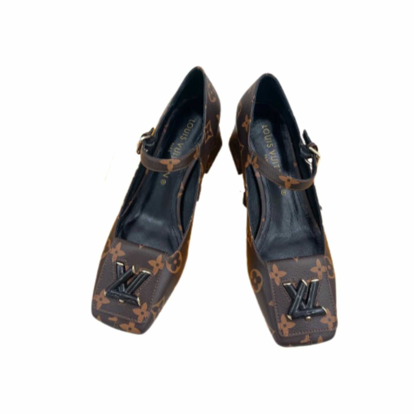 L0vis Vvtt0n Shake Pump Brown For Women 5.5 cm / 2.2-inch