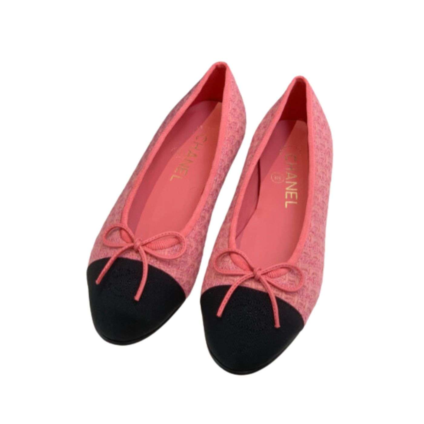 Ch**el Ballet Flats Pink For Women