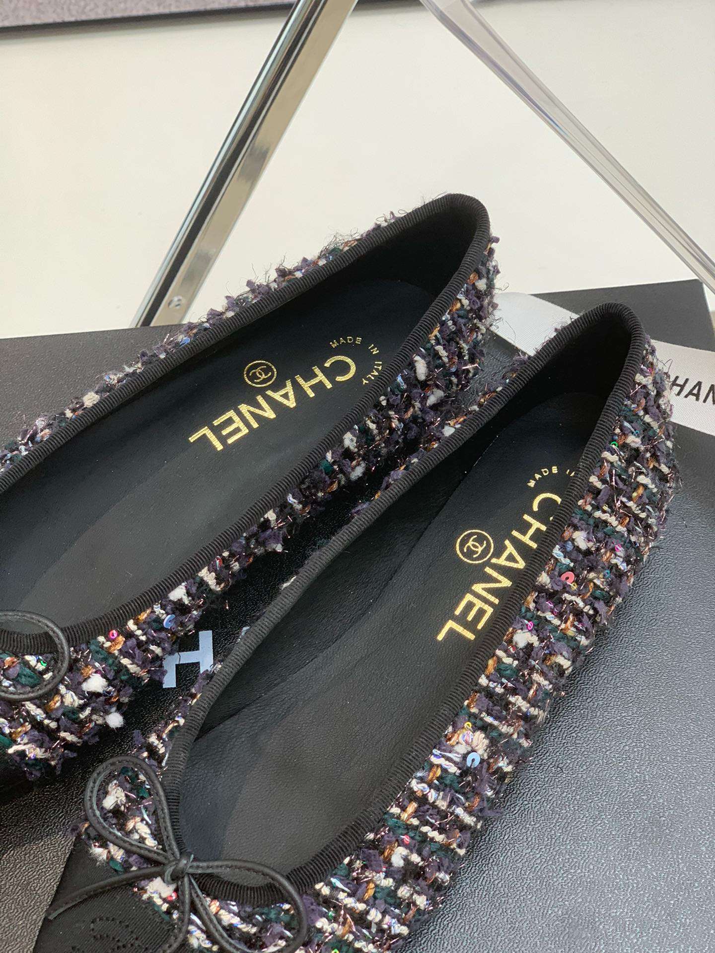 Ch**el Ballet Flats Multicolor For Women