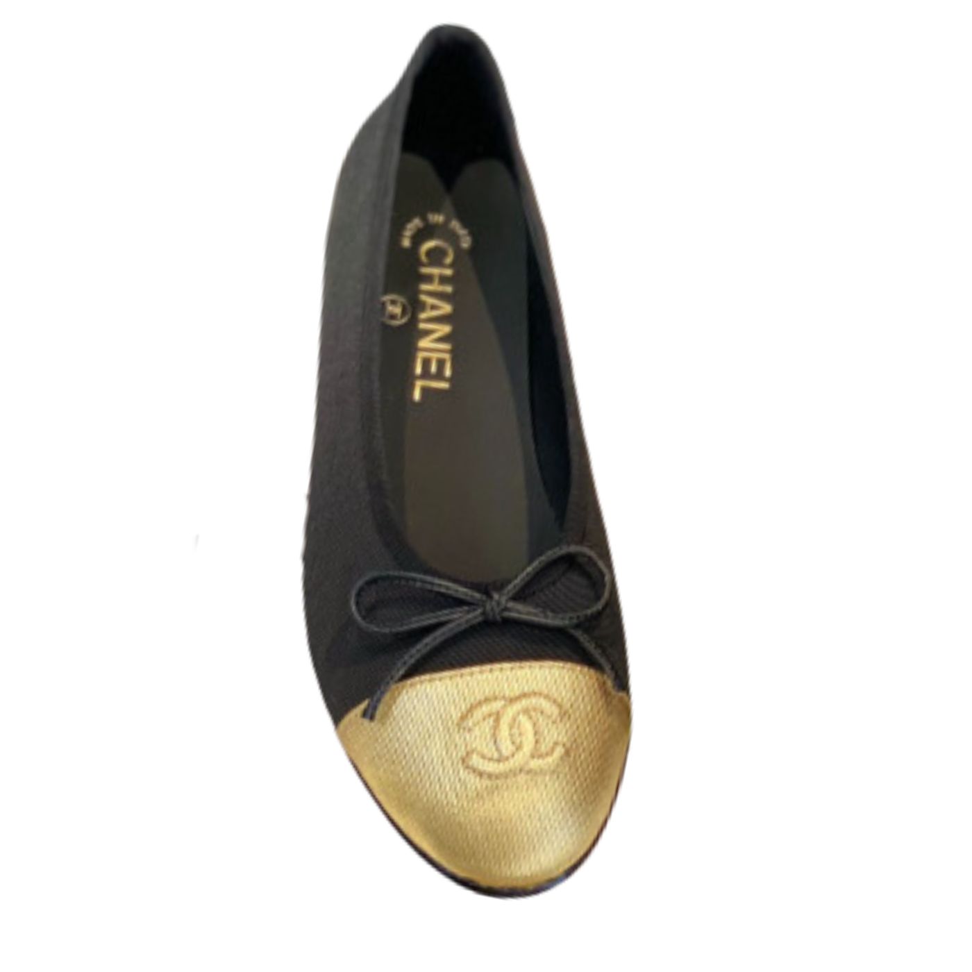 Ch**el Ballet Flats Black For Women