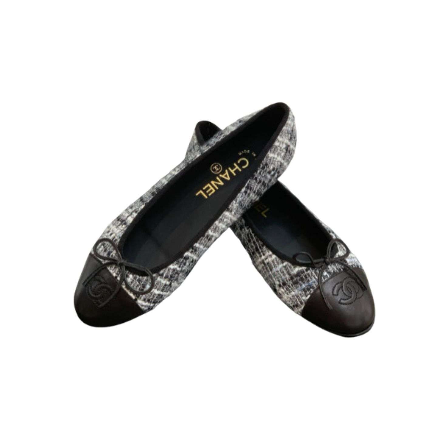 Ch**el Ballet Flats White For Women