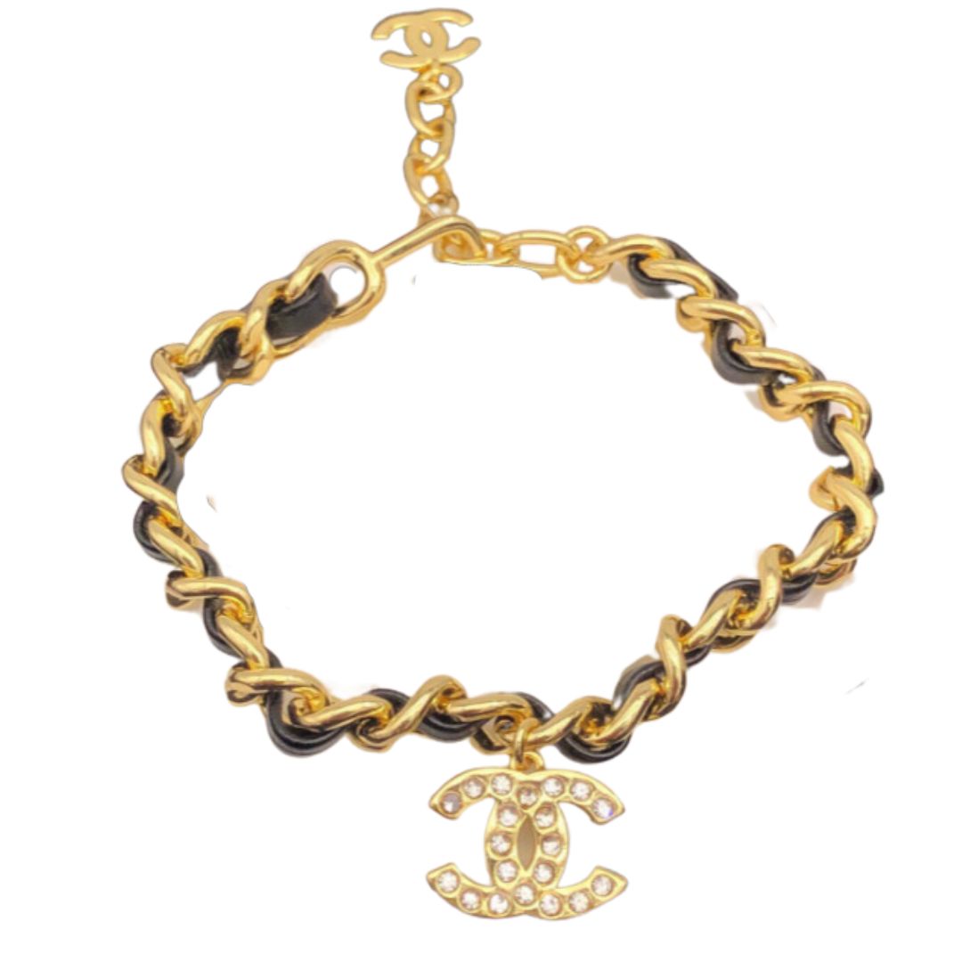 Ch**el Chain Bracelet Gold For Women