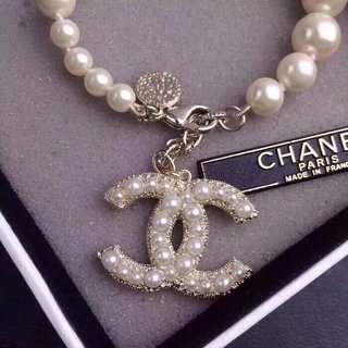 Ch**el Pearl Bracelet Gold For Women