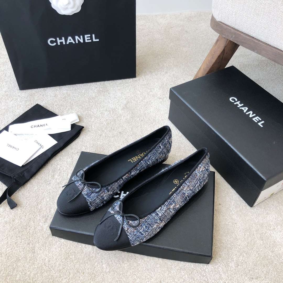 Ch**el Ballet Flats Multiple Color For Women