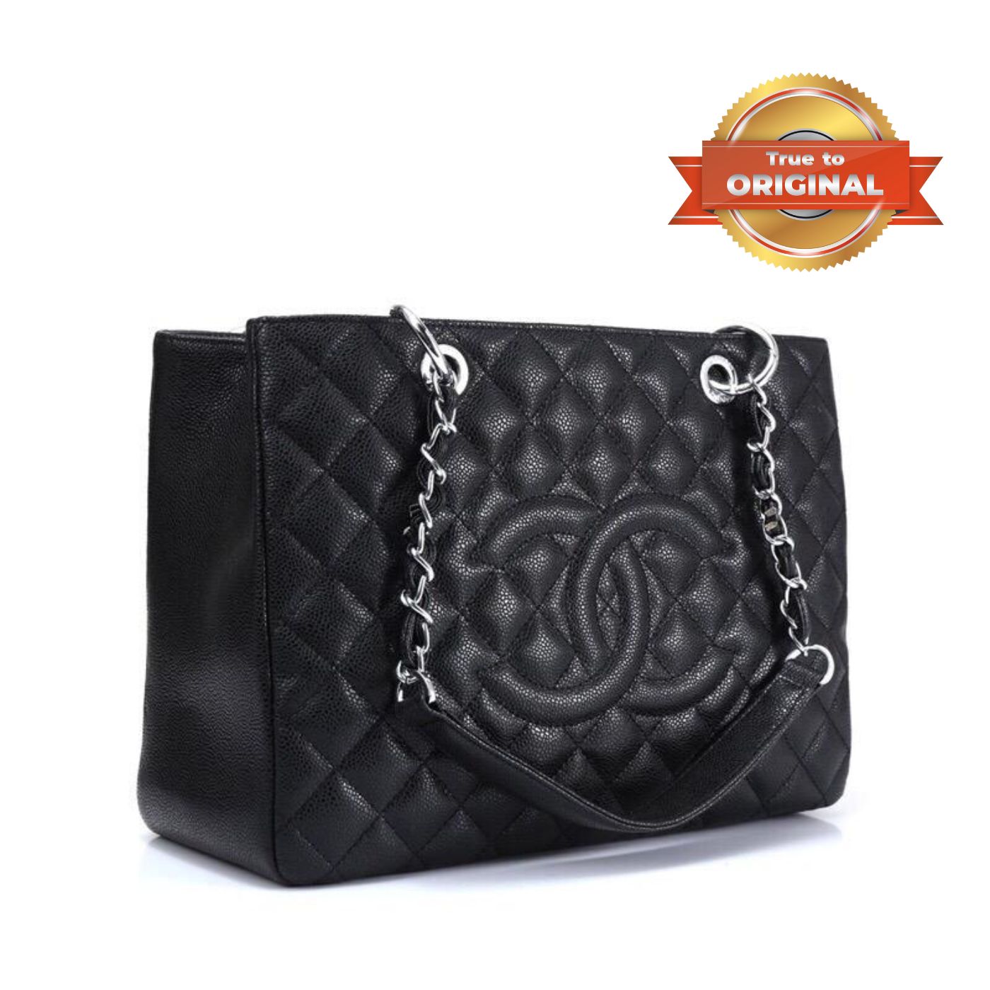 [True-to-ORIGINAL] Ch**el Classic Tote Bag Black For Women 13.3in/34cm