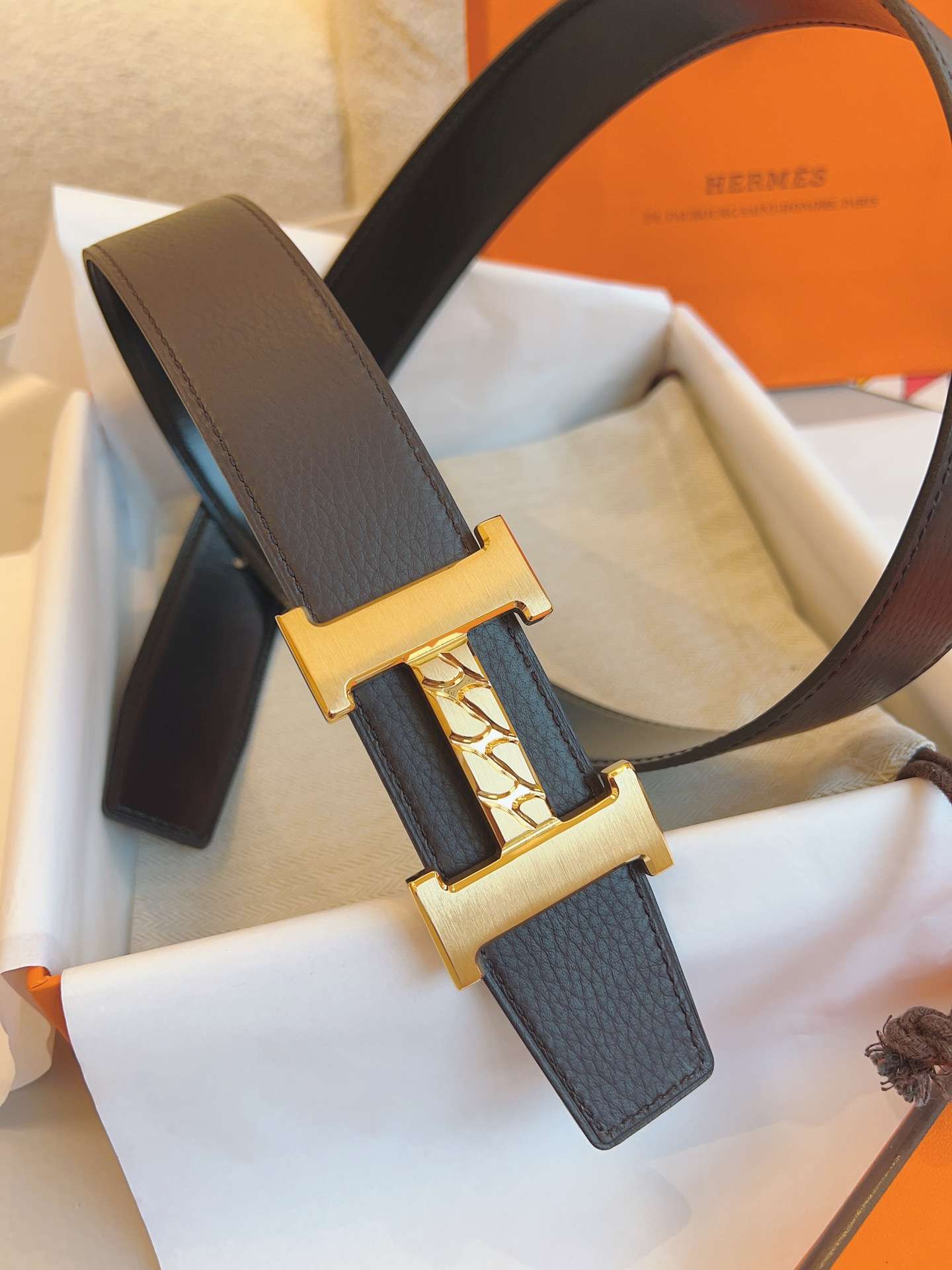 H**me5 Constance Belt Buckle Brown For Women