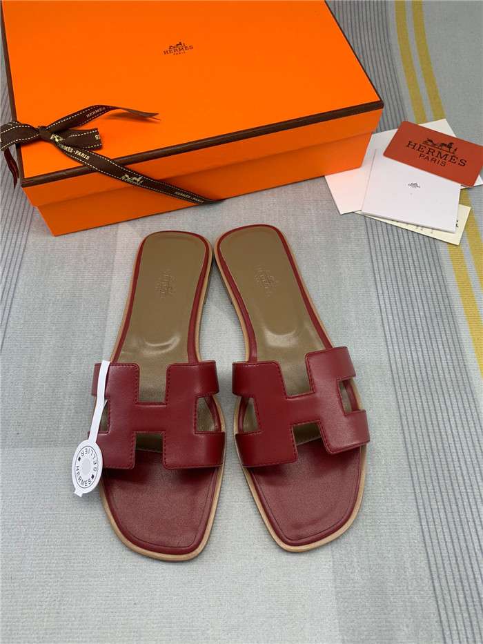 H**me5 Oran Sandal Burgundy For Women