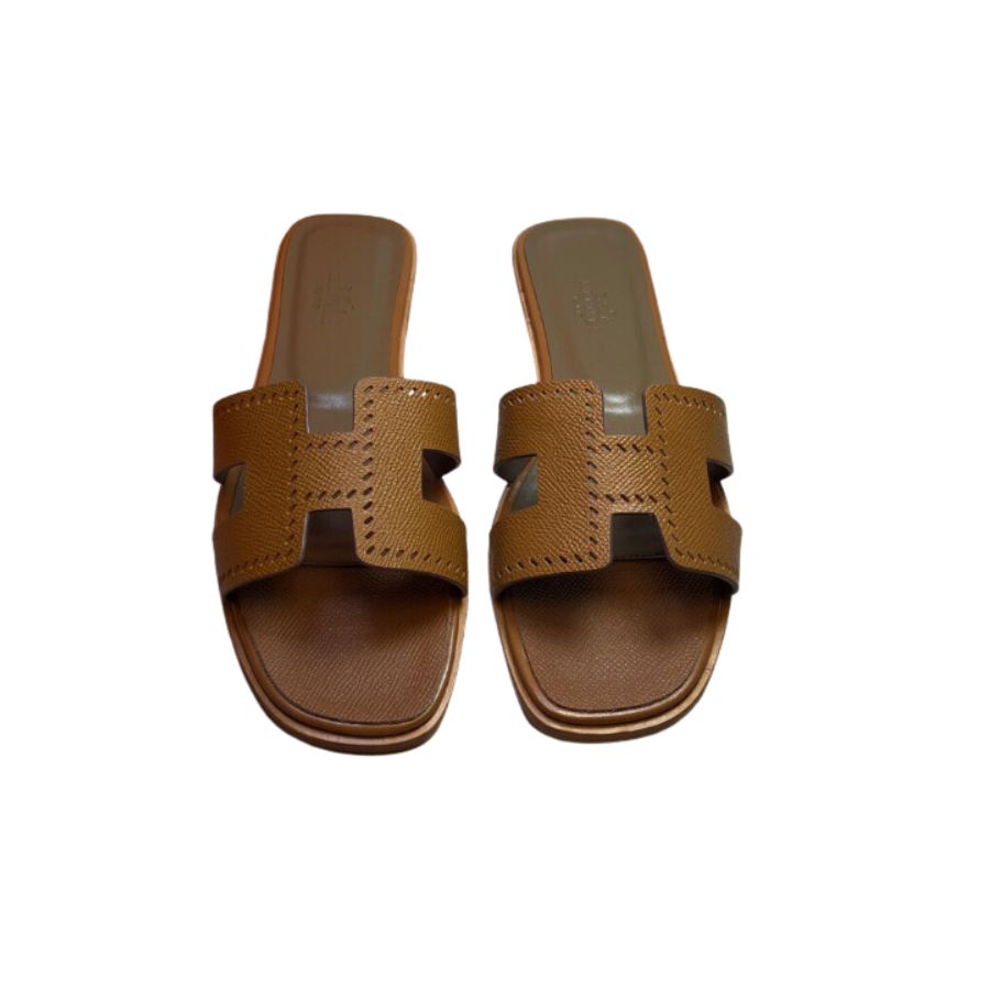 H**me5 Oran Sandal Dark Brown For Women