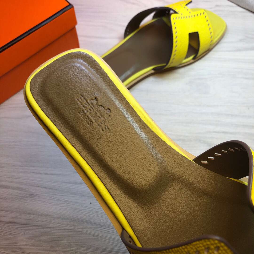 H**me5 Oran Sandal Yellow For Women