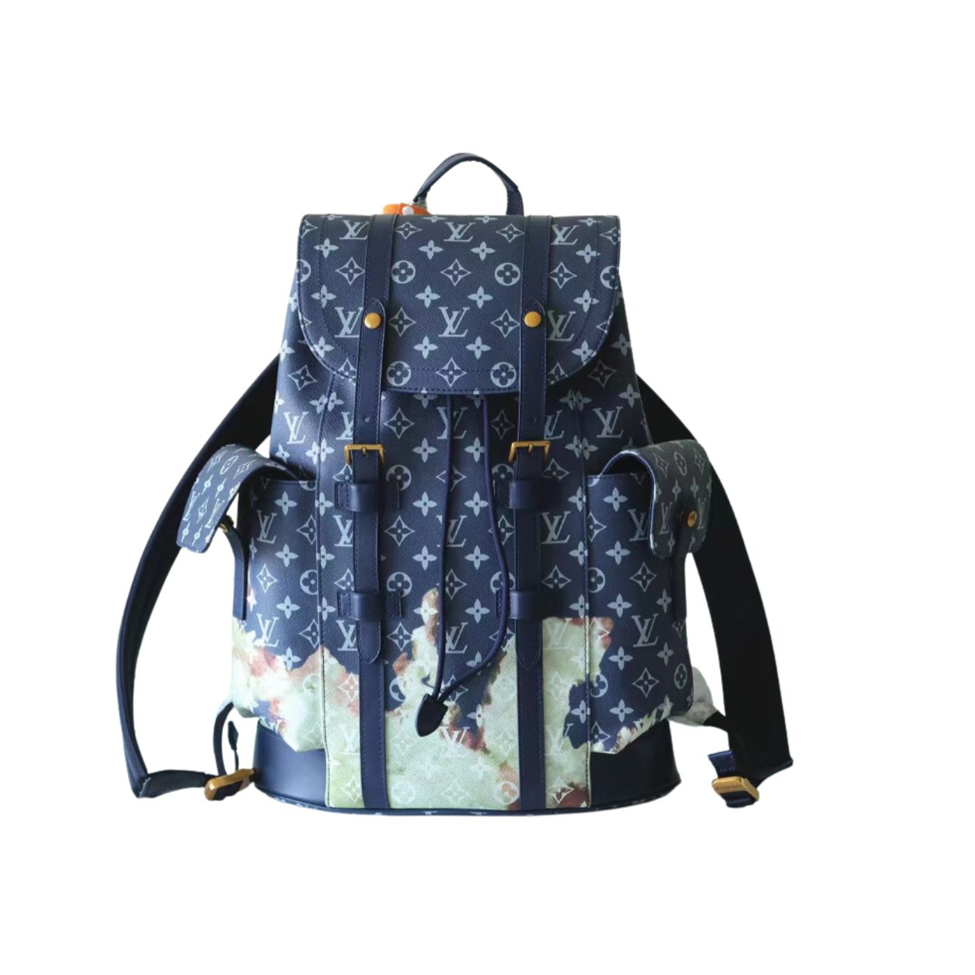 L0vis Vvtt0n Christopher MM Drak Blue For Men 44cm / 17.3in