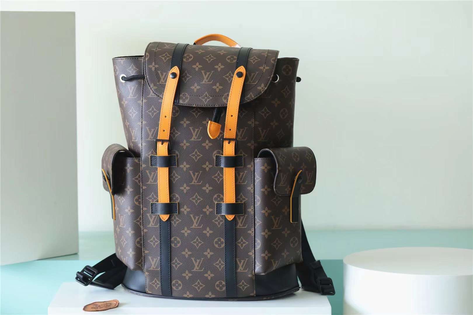 L0vis Vvtt0n Christopher MM Brown For Men 44cm / 17.3in