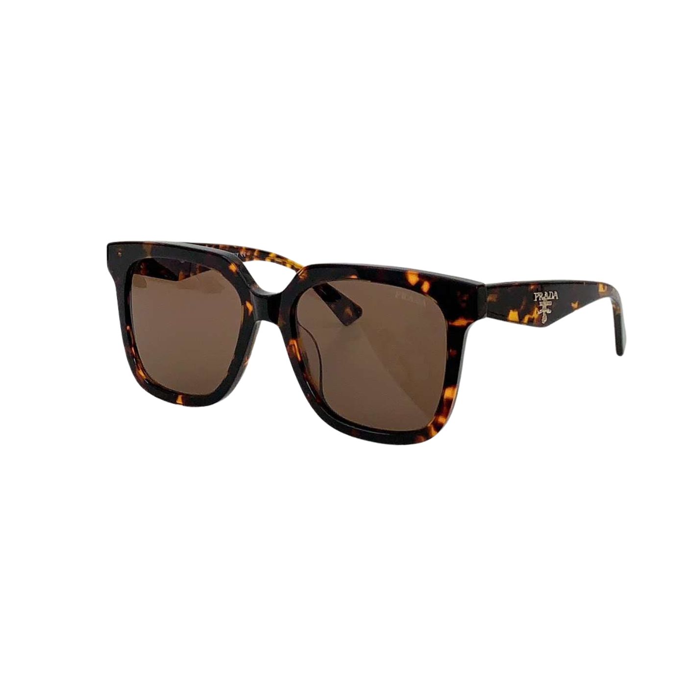 Pra*a Sunglasses Squares Gradient Brown For Women