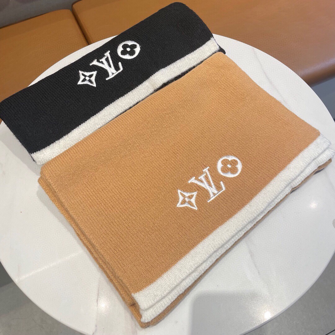 L0vis Vvtt0n Vintage Scarf Lv Orange For Women