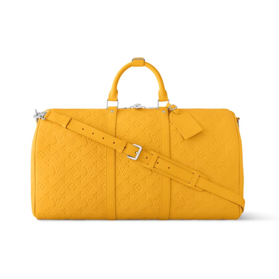 L0vis Vvtt0n Keepall Bandoulière 50 Yellow Bag M23748- 19.7 Inches/ 50 Cm