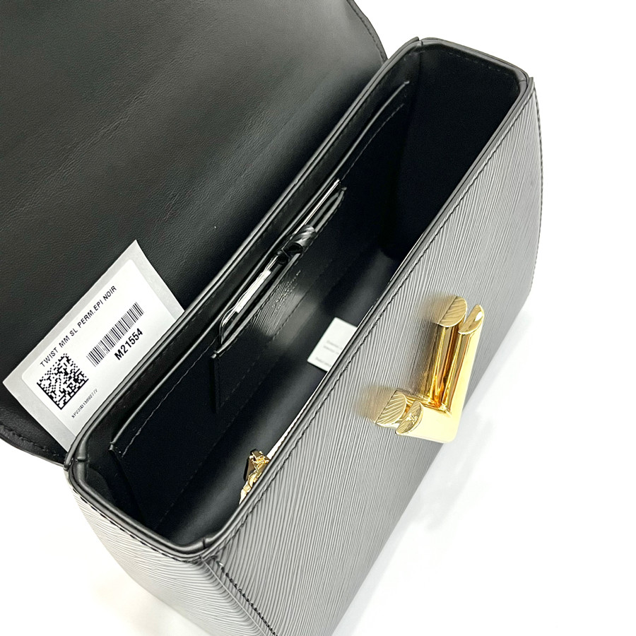 L0vis Vvtt0n Twist MM Epi Black For Women 9.4in/23cm