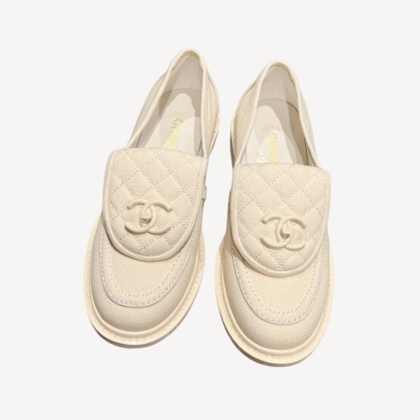 Ch**el Moccasins White For Women