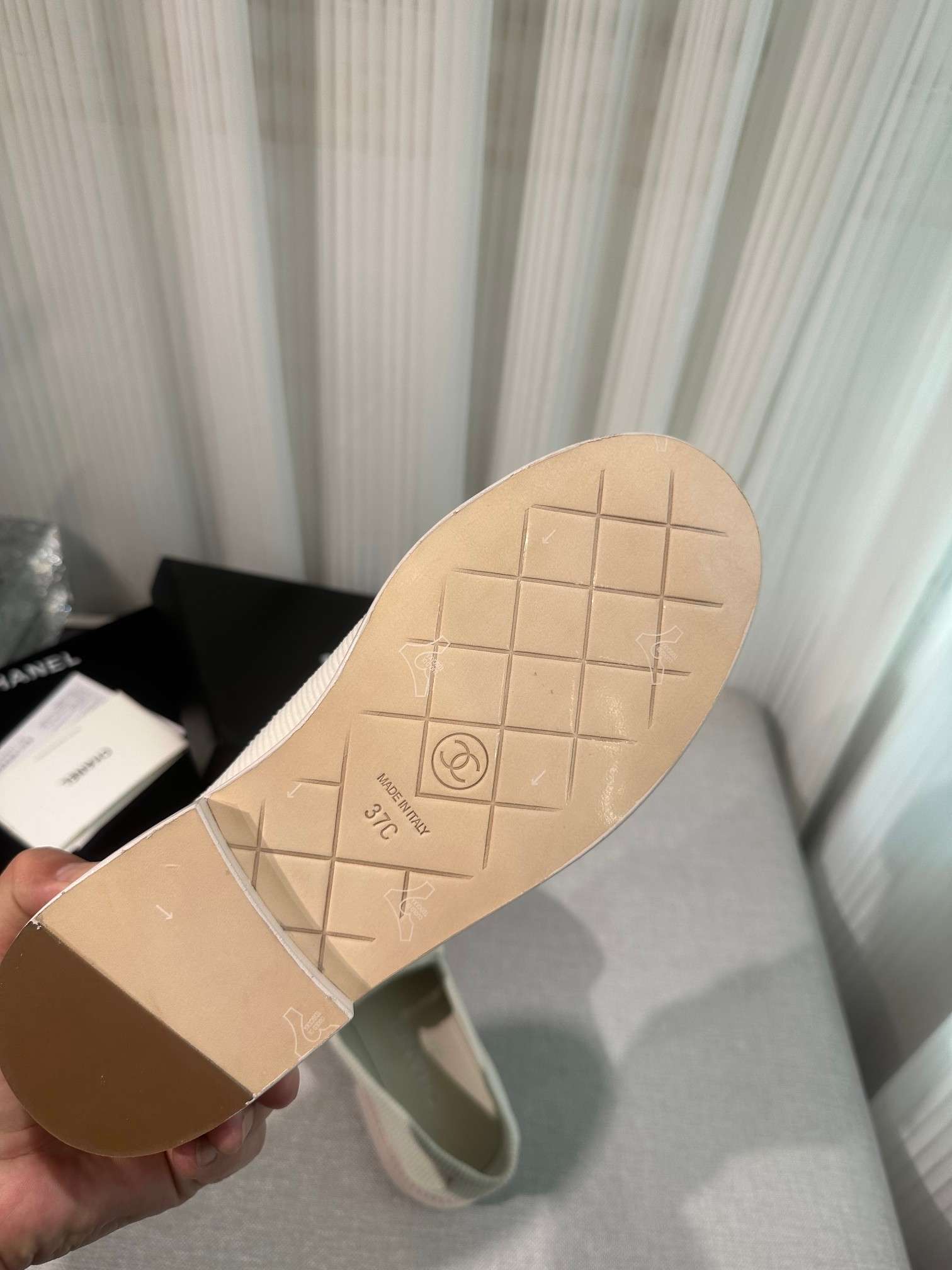 Ch**el Moccasins Cream For Women