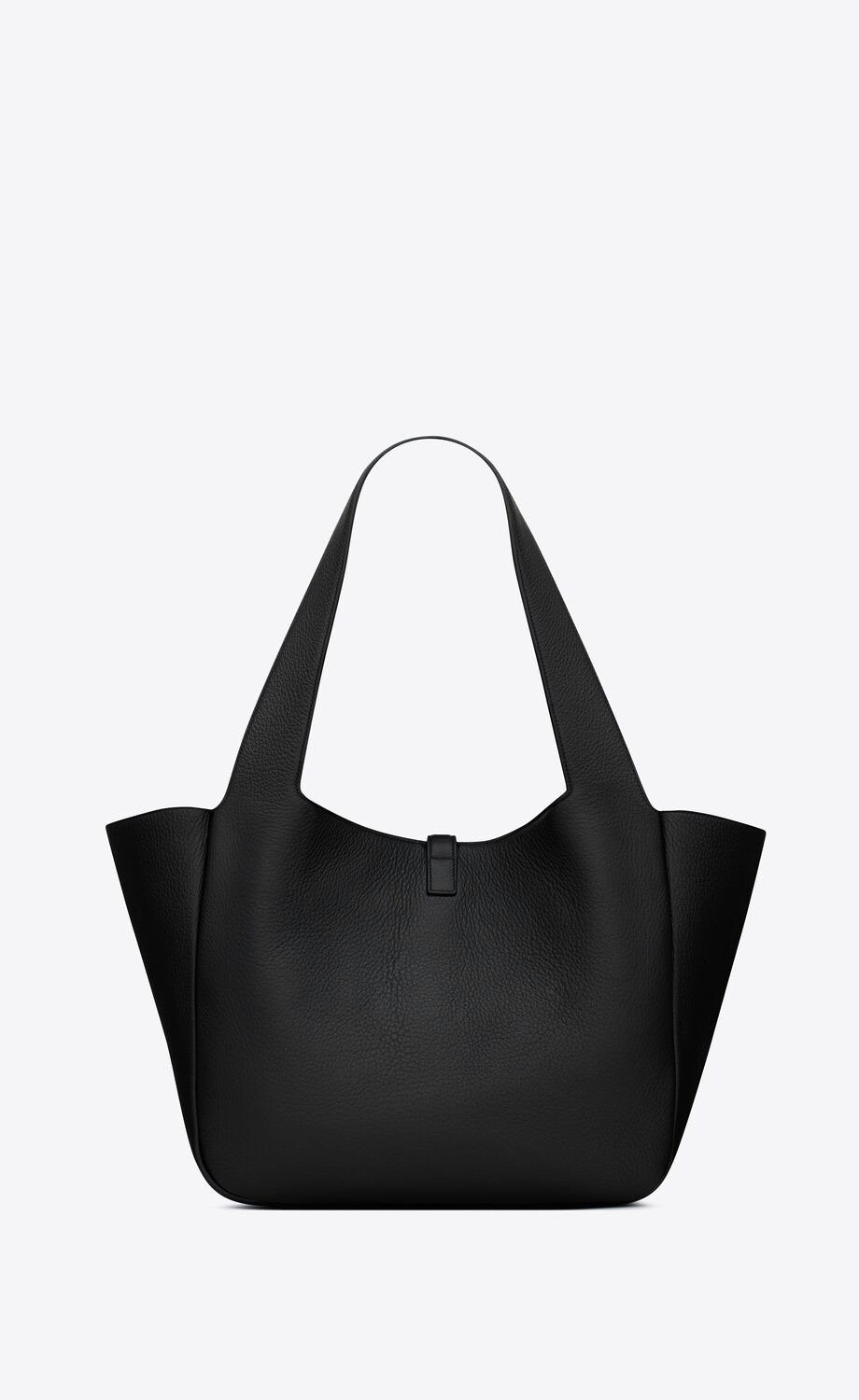 Sa1nt Lau*nt Le 5 A 7 Bea In Grained Leather Black Bag For Women 763435AACTP1000 – 19.7 Inches / 50 Cm