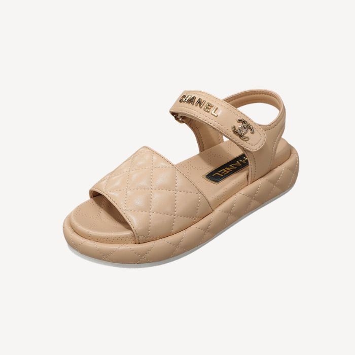 Ch**el Sandal Beige For Women