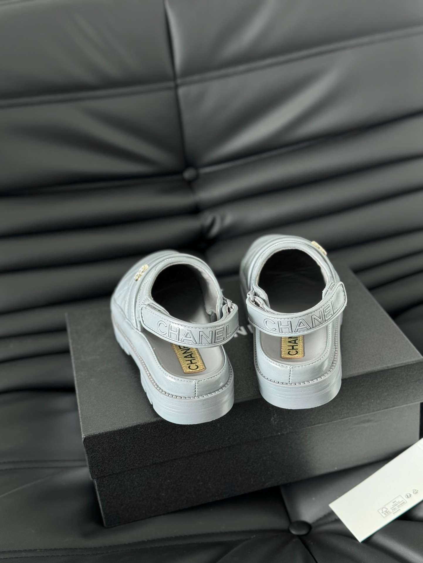 Ch**el Velcro Sandal Jade Green For Women