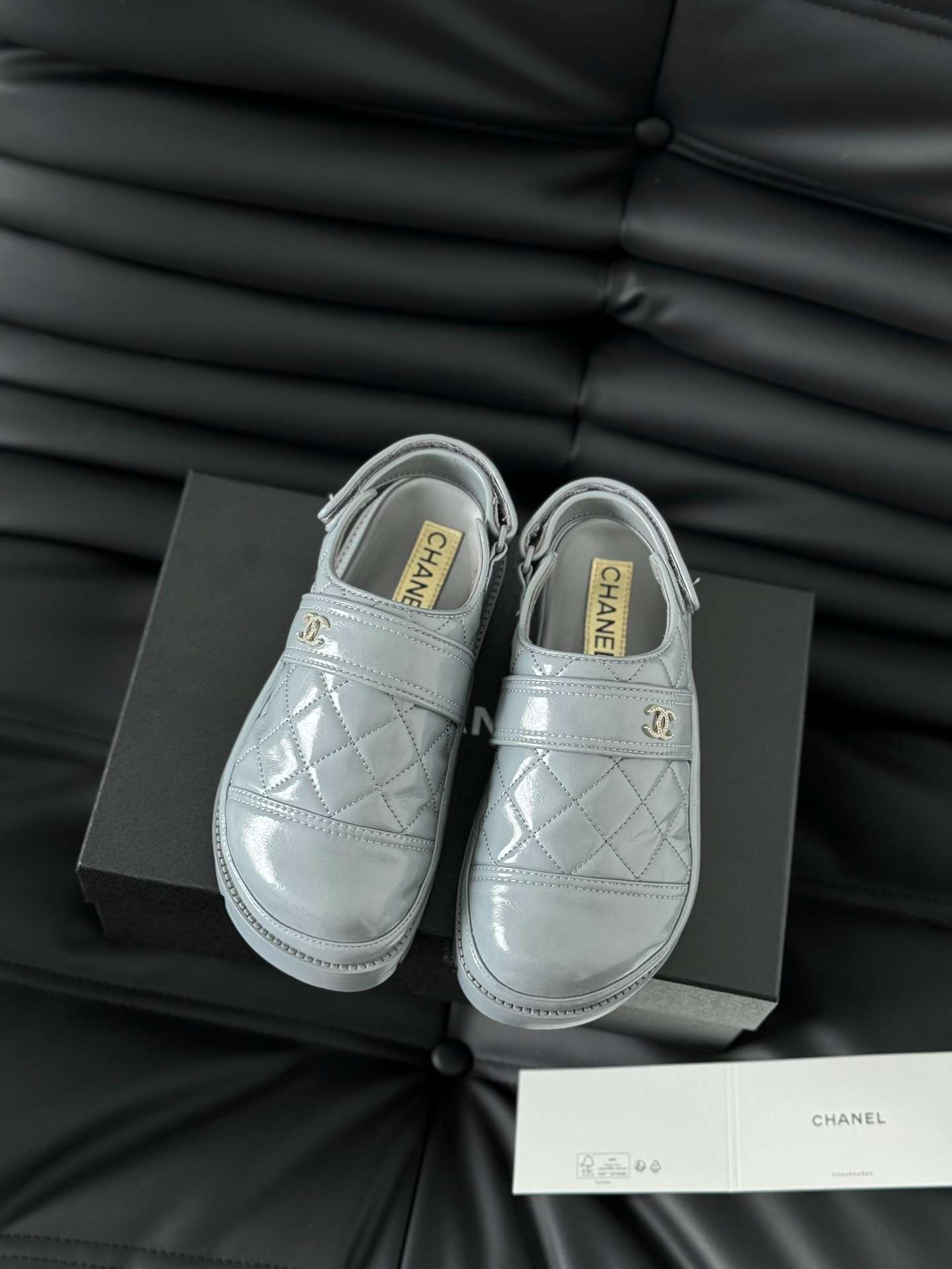 Ch**el Velcro Sandal Jade Green For Women