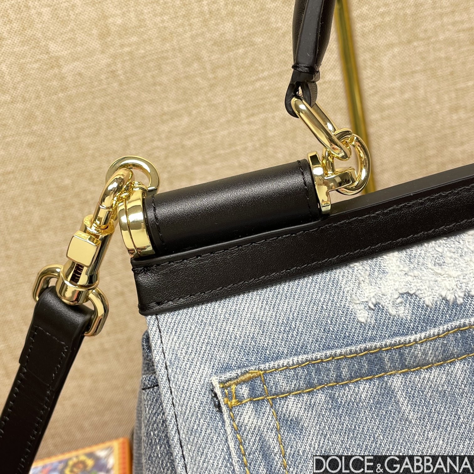 Dolce & Gabbana Large Sicily Handbag Blue For Women 11.4in/29cm