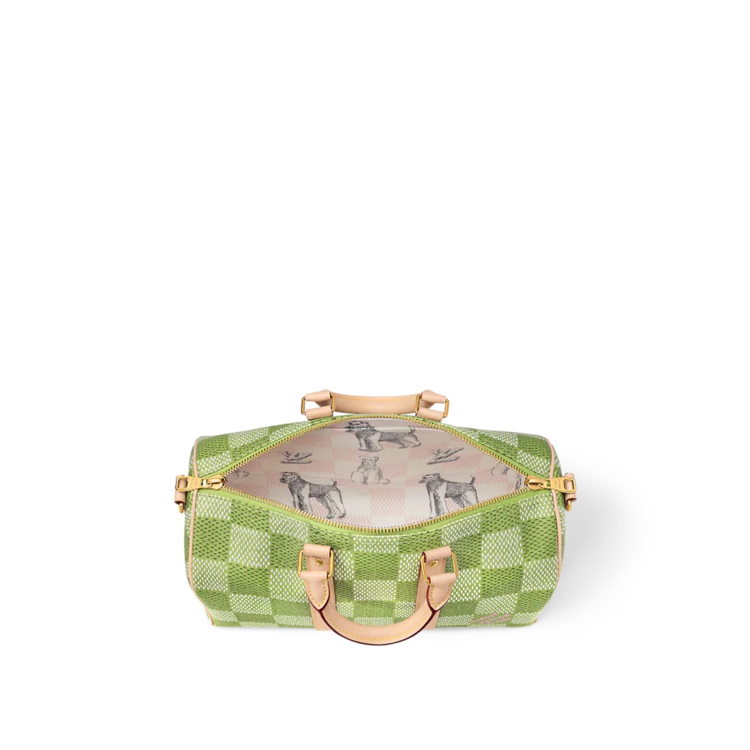L0vis Vvtt0n Keepall Bandoulière 35 Green 13.4 Inches/ 34 Cm N40671