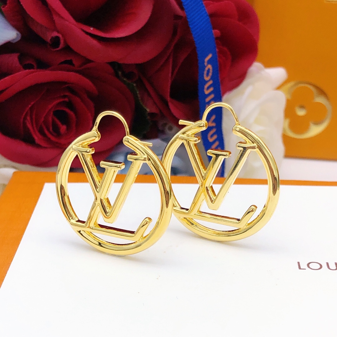 L0vis Vvtt0n Latest Earrings Gold For Women