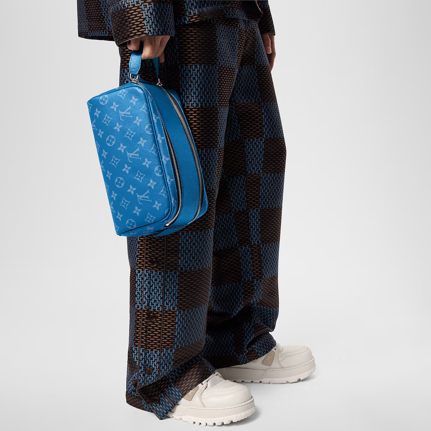 L0vis Vvtt0n Dopp Kit Bag Blue 11in/28cm M31037