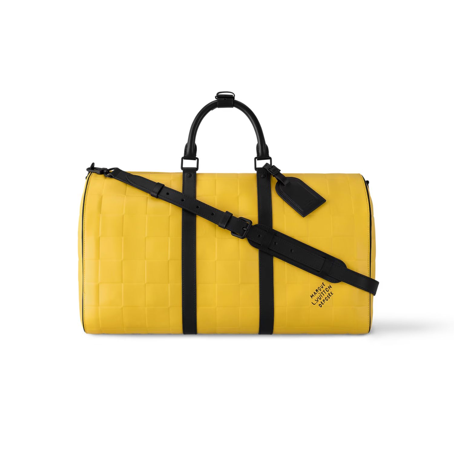 L0vis Vvtt0n Keepall Bandoulière 50 Bag Yellow 19,7in/50cm M25019